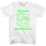 FV10100 The French Know Their Curves White T-Shirt