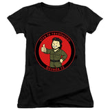 FV10101 Viva la Revolucion Black Girls V Neck
