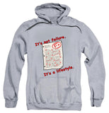 FV10102 It's Not Failure. It's a Lifestyle Heather Grey Hoodie