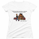 FV10103 I Know You'd Like to See This as a Learning Experience White Girls V Neck