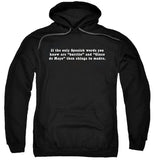 FV10104 If the Only Spanish Words You Know Are Burrito and Cinco de Mayo Black Hoodie