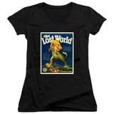 FV10105 The Lost World 1925 Movie Poster Black Girls V Neck