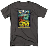 FV10107 The Phantom of the Opera 1925 Movie Poster Charcoal T-Shirt