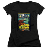 FV10107 The Phantom of the Opera 1925 Movie Poster Black Girls V Neck