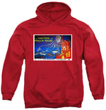 FV10108 Le Fantome du Moulin Rouge 1925 Movie Poster Red Hoodie