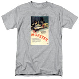 FV10109 The Monster 1925 Movie Poster Heather Grey T-Shirt