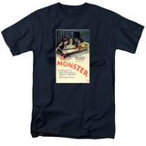 FV10109 The Monster 1925 Movie Poster Navy T-Shirt
