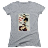FV10110 The Unholy Three 1925 Movie Poster Heather Grey Girls V Neck