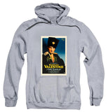FV10111 Rudolph Valentino The Eagle 1925 Movie Poster Heather Grey Hoodie