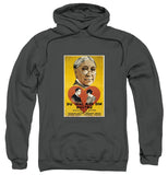 FV10115 Master of the House 1925 Danish Movie Poster Charcoal Hoodie