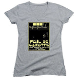 FV10116 Poil de Carotte Duvivier Movie Poster Heather Grey Girls V Neck