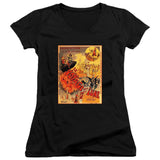 FV10119 Le Voyage dans la Lune 1902 Georges Méliès Movie Poster Black Girls V Neck