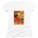 FV10119 Le Voyage dans la Lune 1902 Georges Méliès Movie Poster White Girls V Neck