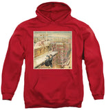 FV10122 Safety Last! 1923 Harold Lloyd Movie Poster Red Hoodie