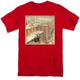 FV10122 Safety Last! 1923 Harold Lloyd Movie Poster Red T-Shirt
