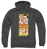 FV10123 Girl Shy 1924 Harold Lloyd Pathe Movie Poster Charcoal Hoodie