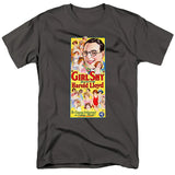 FV10123 Girl Shy 1924 Harold Lloyd Pathe Movie Poster Charcoal T-Shirt