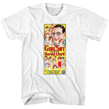 FV10123 Girl Shy 1924 Harold Lloyd Pathe Movie Poster White T-Shirt
