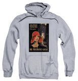 FV10124 The Joyless Street 1925 Greta Garbo Movie Poster Heather Grey Hoodie