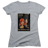 FV10124 The Joyless Street 1925 Greta Garbo Movie Poster Heather Grey Girls V Neck