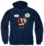 FV10128 Two Sides to Every Inspiration Navy Hoodie