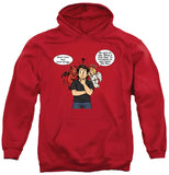 FV10128 Two Sides to Every Inspiration Red Hoodie