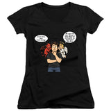 FV10128 Two Sides to Every Inspiration Black Girls V Neck