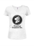Stratton Oakmont Logo Juniors V Neck T-Shirt