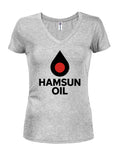 Hamsun Oil Juniors V Neck T-Shirt