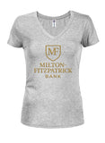 Milton-Fitzpatrick Bank Juniors V Neck T-Shirt
