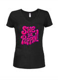 She Be Poppin  T-Shirt