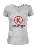 Kronstadt Industries Juniors V Neck T-Shirt