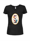 Hourglass Juniors V Neck T-Shirt