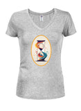 Hourglass Juniors V Neck T-Shirt