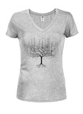 Treefall Juniors V Neck T-Shirt