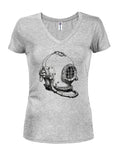 Diver Juniors V Neck T-Shirt