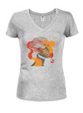 Noble Beauty Juniors V Neck T-Shirt