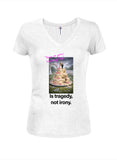Rain on your wedding day Is tragedy T-Shirt