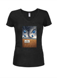 Shitnado Juniors V Neck T-Shirt