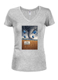 Shitnado Juniors V Neck T-Shirt