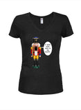 I want your nuts in my mouth Juniors V Neck T-Shirt