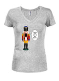 I want your nuts in my mouth Juniors V Neck T-Shirt