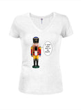 I want your nuts in my mouth Juniors V Neck T-Shirt