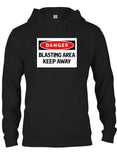 Keep Away Blasting Area T-Shirt