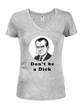 Nixon Don’t be a Dick Juniors V Neck T-Shirt