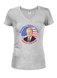 President Jimmy Carter Ennui Forever Juniors V Neck T-Shirt