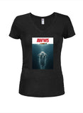 Awws Juniors V Neck T-Shirt