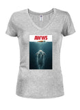 Awws Juniors V Neck T-Shirt