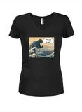 This could have been an email Juniors V Neck T-Shirt