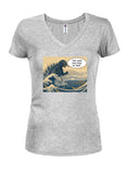This could have been an email Juniors V Neck T-Shirt
